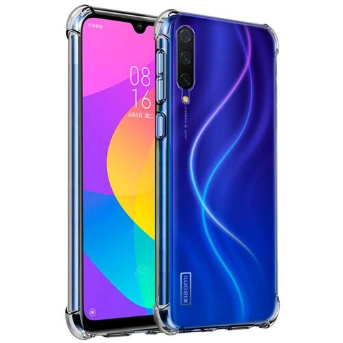 XM Coque TPU pour Xiaomi Mi 9 Lite Antichoc Etui Silicone Gel Housse Bords Renforcés Souple ShockProof Case Bumper