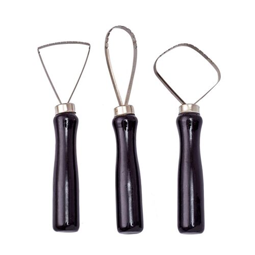 Xm Kit D'outils À Grande Boucle Grattoir De Sculpture Sculpté Façonneur De Boue Céramique Céramique Coupe D'argile