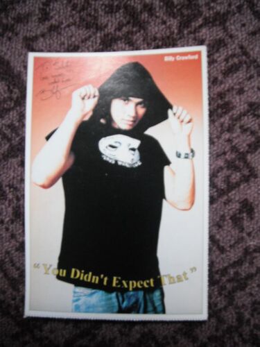 Carte Postale 'salut' Billy Crawford