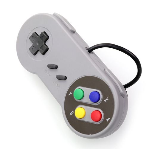 Manette De Jeu Usb Pour Nintendo Snes, Contrôleur Pour Pc Et Mac