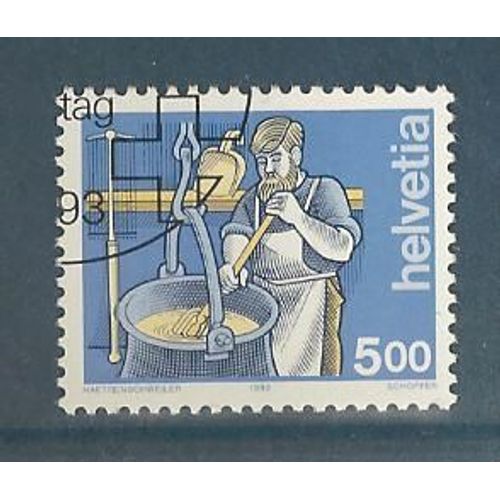 Suisse Année 1993 N° 1434 Le Fromager