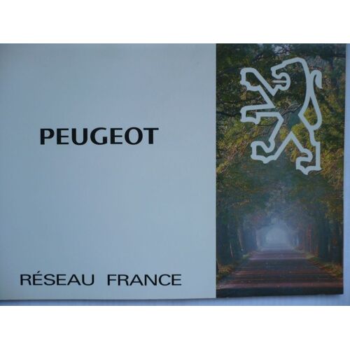 Peugeot - Réseau France  N° 1996