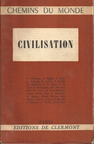 Chemins Du Monde  N° 1 : Civilisation