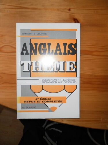 Thème Anglais Préparation Aux Examens Et Concours Grandes Écoles Avec Corrigés
