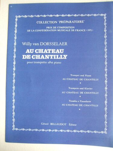 Au Chateau De Chantilly Pour Trompette