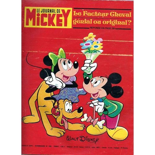 Journal De Mickey (Le) - N°:1366 - 03/09/1978