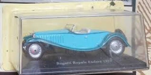 Voitures Classiques N°1 : Bugatti Royale Type 41 Cabriolet Esders 1927 France - 1/43 - Altaya 2005