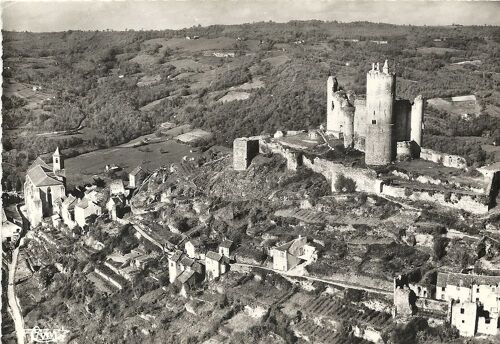 Najac Le Château Et L'eglise