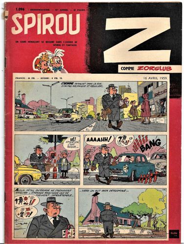 Spirou  N° 1096 : Z Comme Zorglub