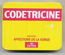 Boite Métallique Ancienne "Codetricine"