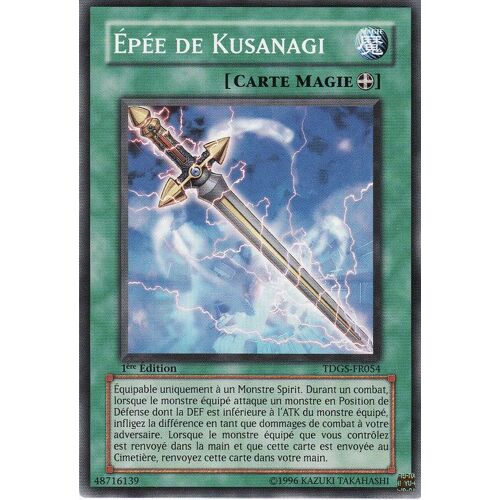 Yu-Gi-Oh! Épée De Kusanagi (Tdgs-Fr054)