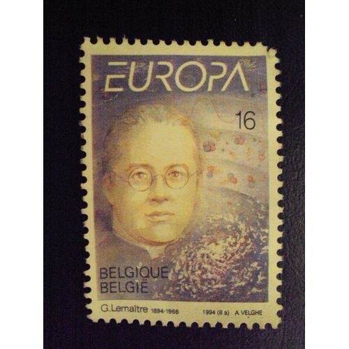 Belgique...België..16 Europa. G.Lemaitre (1894-1966).
