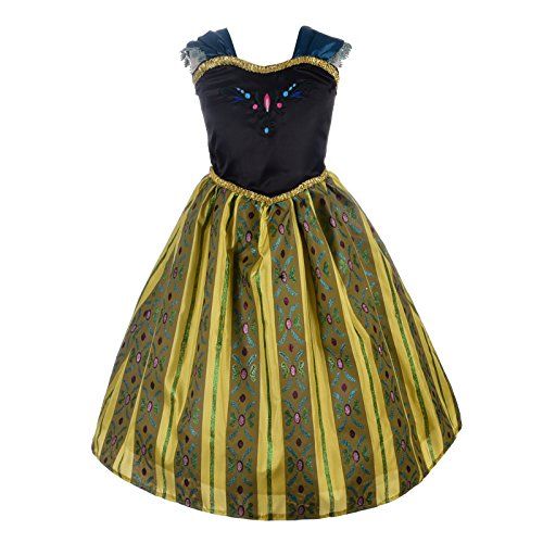 Dressy Daisy Girls Ice Princess Sister Coronation Gown Birthday Halloween Christmas Fancy Party Costume Size 2t / 3t