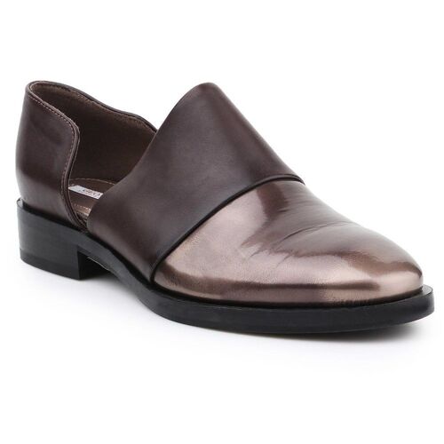 Baskets Basses Geox D Brogue A Marron