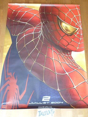 Spiderman 2 De Sam Raimi - Préventive 2004 Affiche De Cinéma 120 X 160 Cm