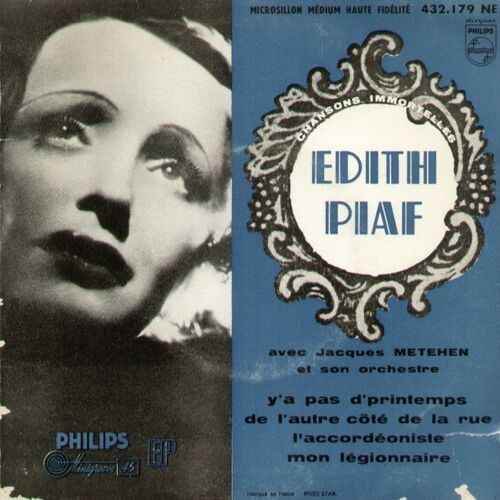 Y'a Pas D'printemps (M. Monnot - H. Contet) - De L'autre Coté De La Rue (Handrey - M. Monnot) / L'accordéoniste (M. Emer) - Mon Légionnaire (M. Monnot - R. Asso)
