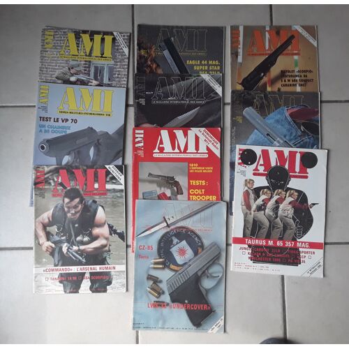 Lots De 10 Revues Ami