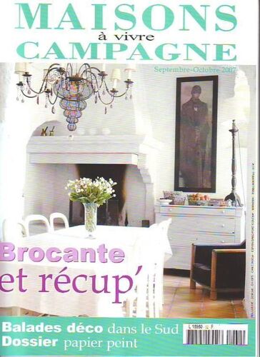 Maisons Campagne A Vivre N° 32 Du 01/09/2007