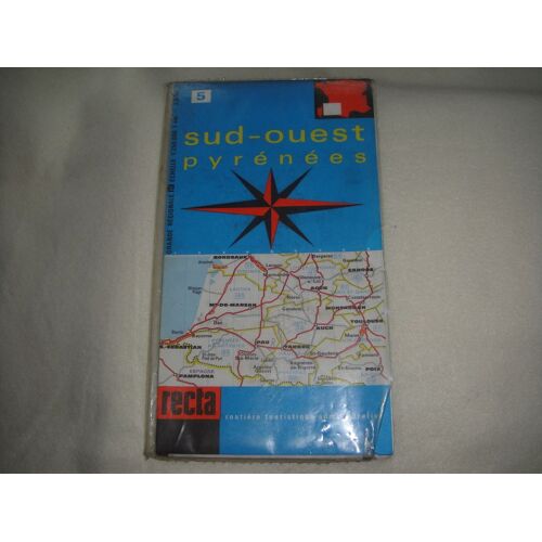 Carte Routiere Recta Sud Ouest Pyrenees N° 5