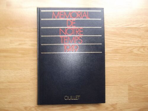 Memorial De Notre Temps 1949