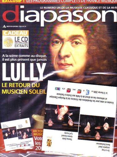 Diapason  N° 555 : Lully Le Retour Du Musicien Soleil