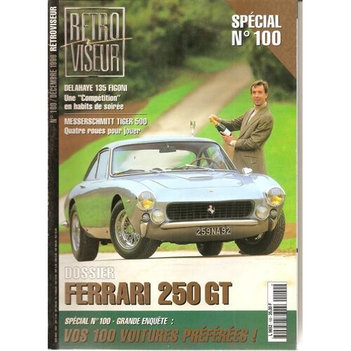 Revue Retro Viseur Dossier Ferrari 250 Gt  N° 100