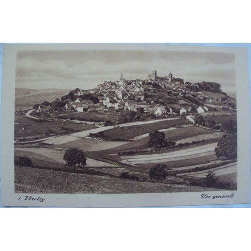 Carte Postale Ancienne De Vézelay . Vue Générale . Yonne