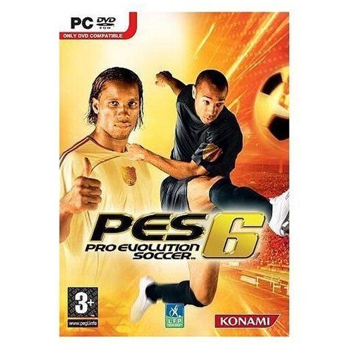 Boîte Et Notice Uniquement Pour Le Jeu PES 6 Sur PlayStation 2 (PS2) - Version PAL, Bon état