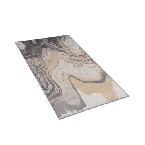 Tapis Beige - Gris 80 X 150 Cm Gebze
