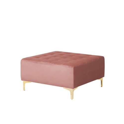 Pouf ottoman rose ABERDEEN