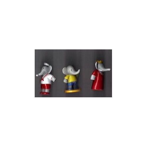 Lot De 3 Figurines Babar