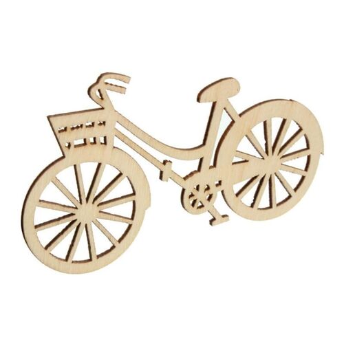 Xm Plaquettes De Bicyclette Découpées En Bois 10 Pièces Artisanat Formes De Vélo Ornements Décoration Pour Bricolage Artisanat A3