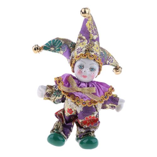 Poupée Italienne En Porcelaine De 6 Pouces, Figurine Clown, Pour Cadeau De Saint-Valentin, Décoration De Bureau Pour La Maison Et Le Bureau