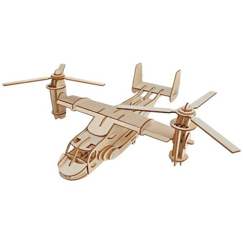 Xm Puzzle Jouet Bricolage En Bois Pour Enfants Artisanat Jouet Créatif 3d Nouveauté Puzzle En Forme D'avion Jouets Pour Enfants A2