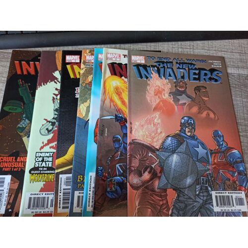 The New Invaders 1 À 7 (Marvel Comics) Vo