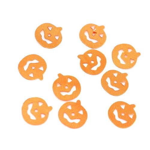 Xm 1 Sac 30g Citrouille Fantasmagorique Papier Confettis Table Jeter Des Boutures Bal Balle Halloween Fête Décoration Maison Hantée Barre A3