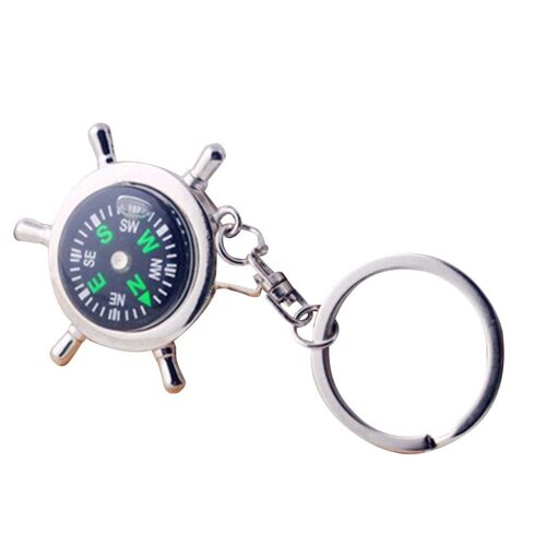 XM Alliage de Zinc porte-clés créatif petit cadeau volant boussole hommes pendentif porte-clés porte-clés accessoires de décoration
