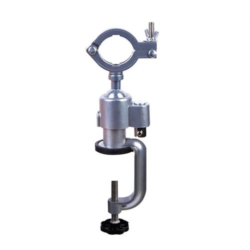 XM Mini perceuse outils rotatifs porte-étau de Table Mini étau en alliage d'aluminium banc pince de Table pour outils de forage Dremel