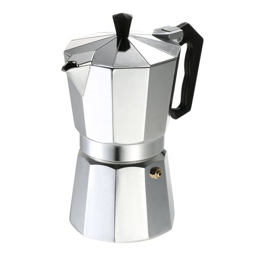 XM Cafetière en aluminium chaude 3Cup/6Cup/9Cup/12Cup cafetière expresso percolateur cuisinière moka Pot cuisinière électrique