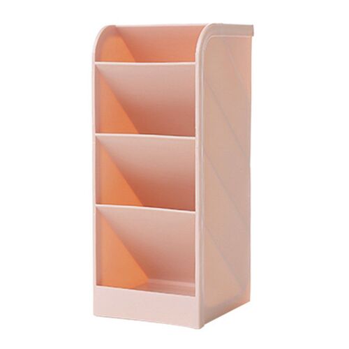 Xm Nouveau Créatif 4 Grille Sous-Grille En Plastique Organisateur De Bureau Bureau Stylo Porte-Crayons Maquillage Plateau De Rangement