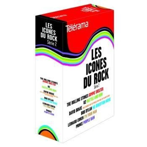 Coffret Dvd Les Icônes Du Rock 2 ( 2010 )