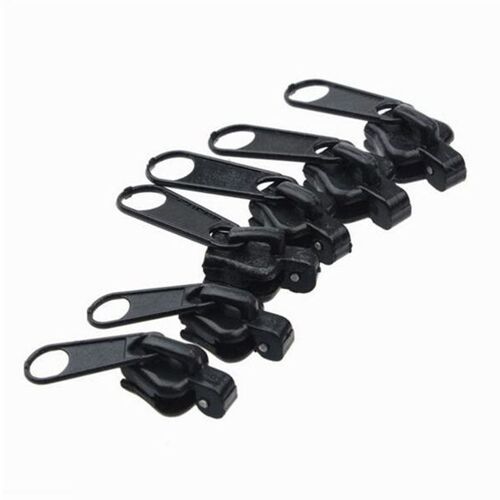 Xm Tête De Fermeture À Glissière 6 Pièces Kit Universel De Rechange Réparation Instantanée Fixation À Fermeture Éclair Pratique Bricolage À Domicile Utile