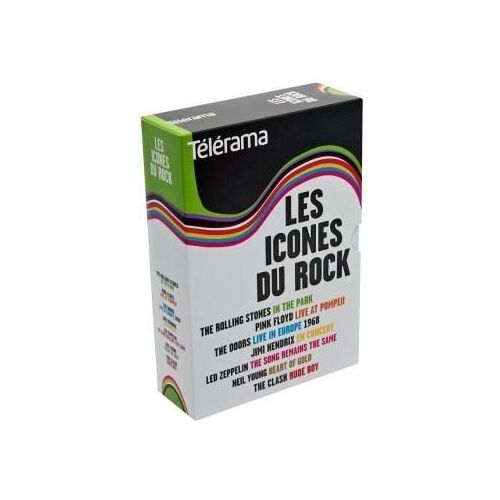 Coffret Dvd Les Icônes Du Rock 1