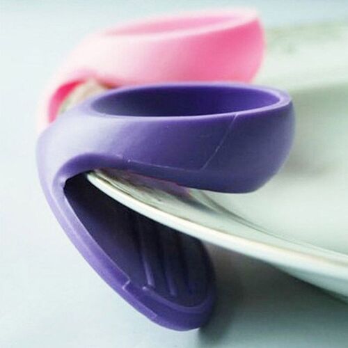 XM Gant isolé Silicone de cuisine Pratique four à micro-ondes gant de cuisine antidérapant accessoire de cuisine couleur aléatoire 1Pic