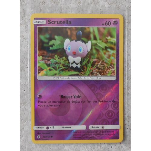 (734) Scrutella 52/145 Pokemon