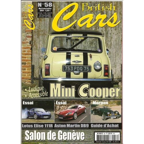 British Cars N° 58 : Le Magazine De La Voiture Anglaise