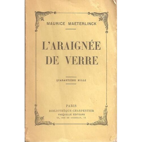 L'araignée De Verre