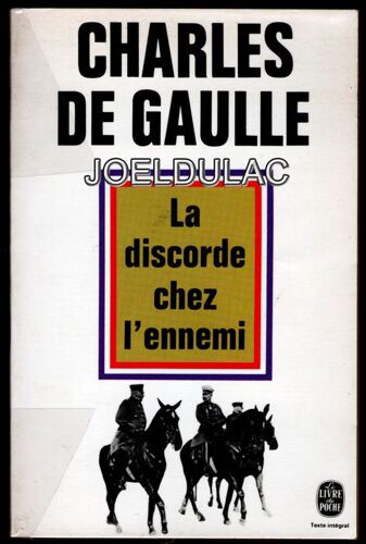 La Discorde Chez L'ennemi.