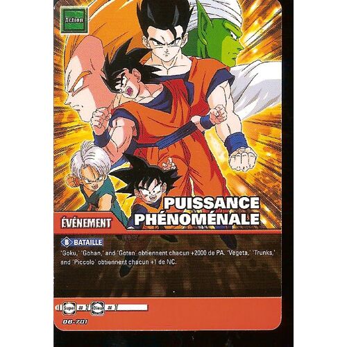Dragon Ball Puissance Phénoménale Db-701
