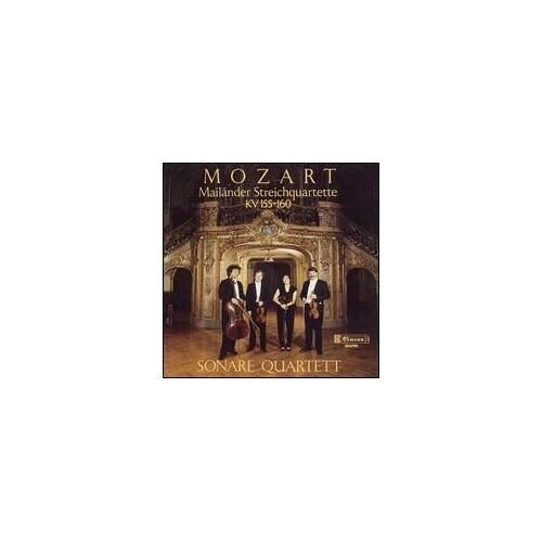 Mozart - Quatuors Milanais Kv 155-160 - Sonare Quartett